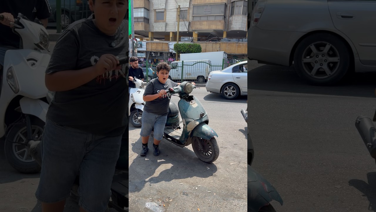 ‏بعد دراجة النارية وضل  معه الكفالة😂😂😂