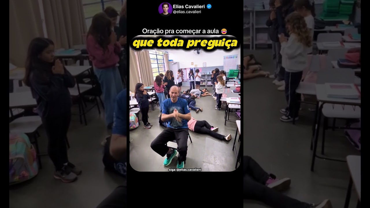Oração pra começar as aulas na escola😂