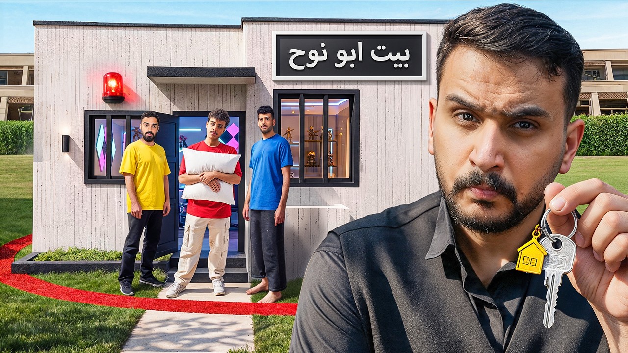 اخر شخص يطلع من البيت يفوز فيه !!🤯🔥