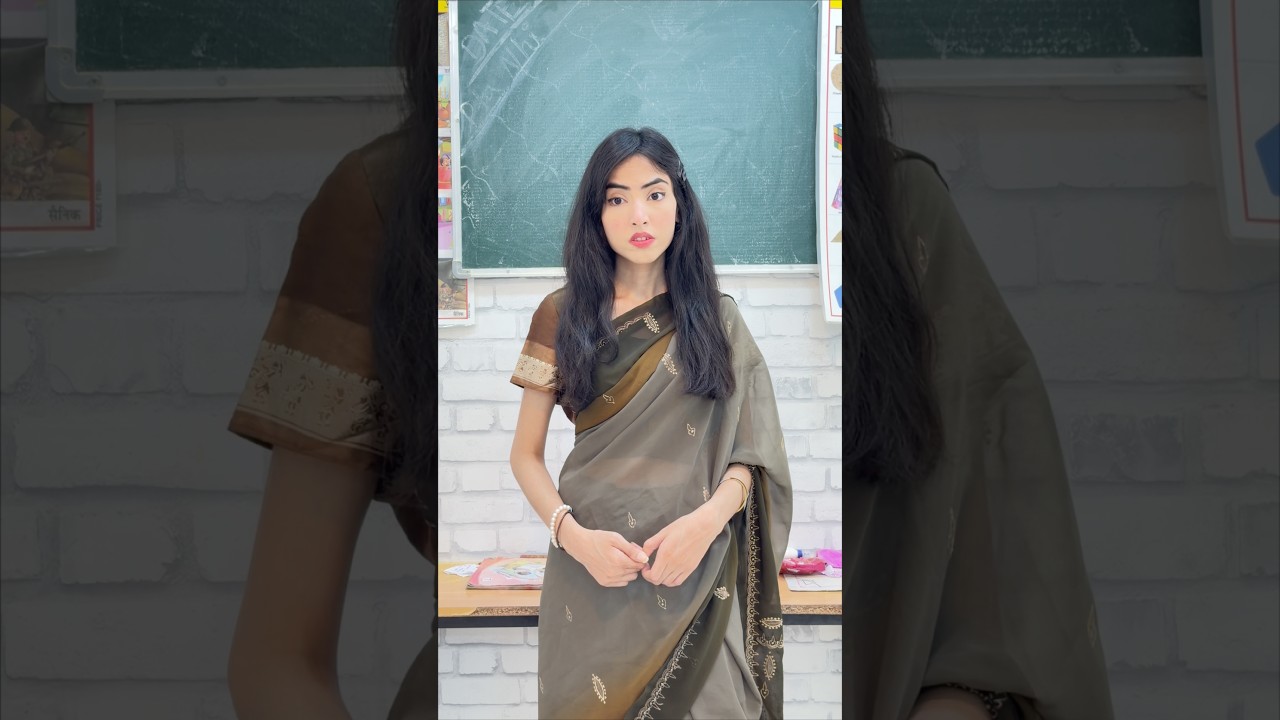 Lukka chuppii😍😂🫣|Simran Makhija| #shorts #school #schoollife #holi #funny #comedy #love #teacher