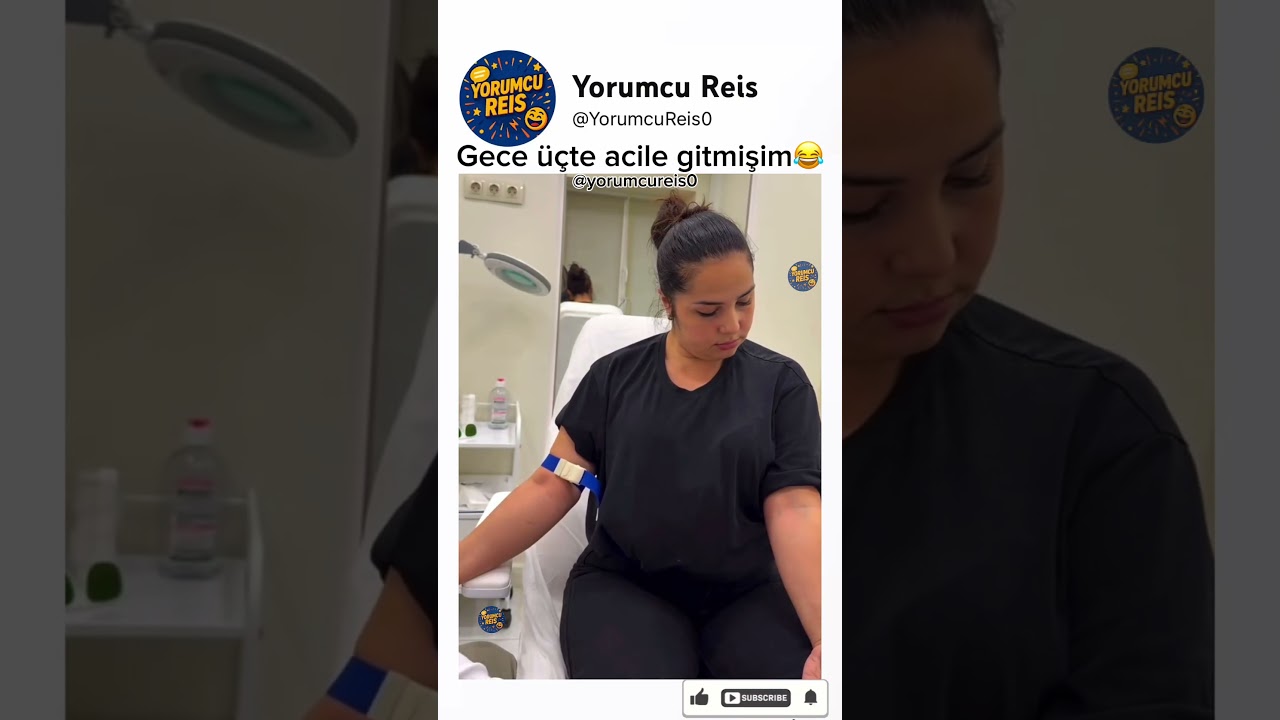 Uzaktan eğitimle hemşire olmuş😂 #komikyorumlar #mizah