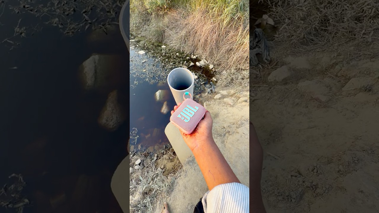 Jbl pink  jumping water