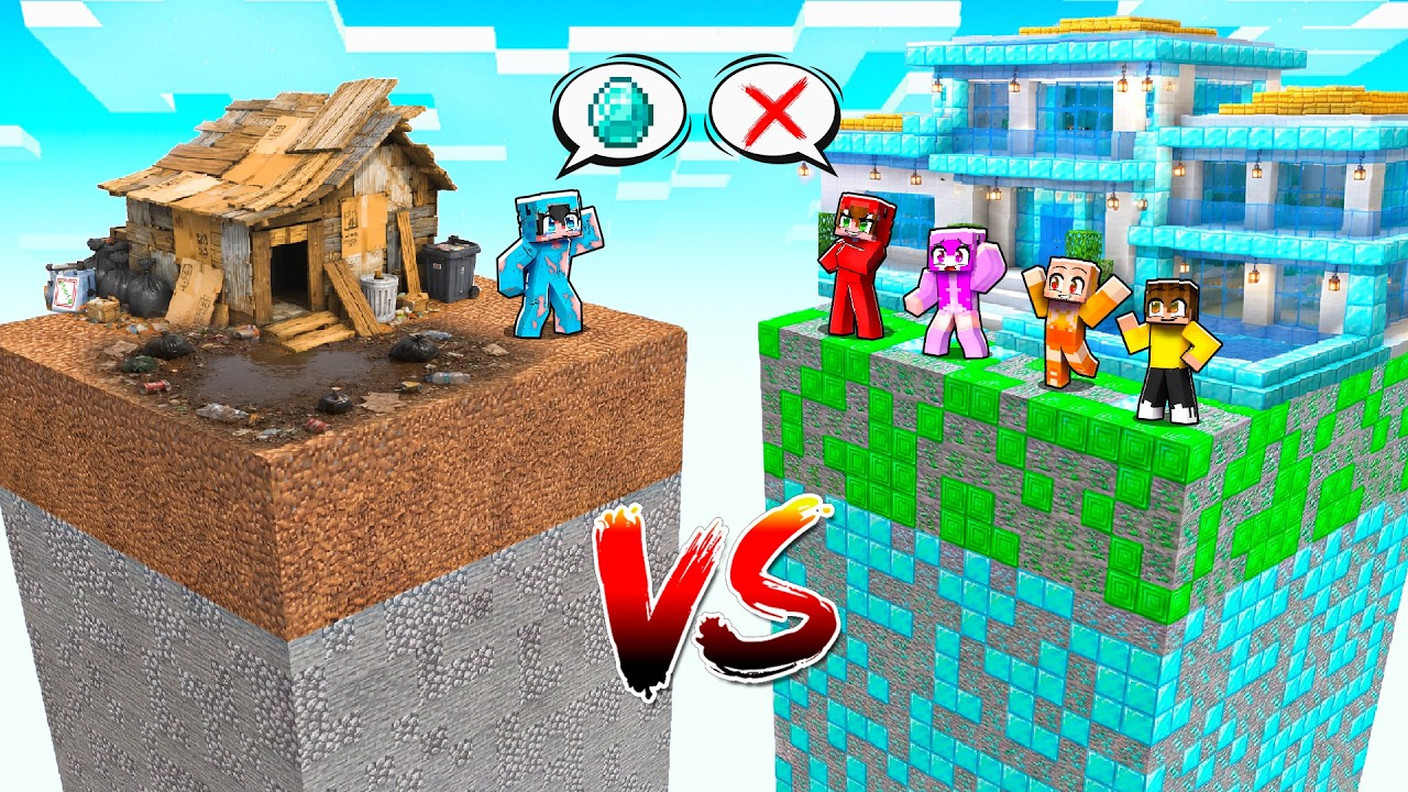 Evolucioné de CHUNK POBRE a CHUNK de MILLONARIO en Minecraft