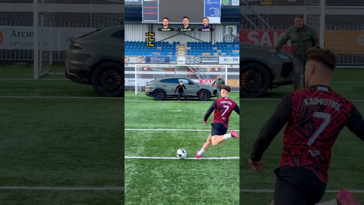 Lamborghini Urus’u Şutlardan Koruma Challenge! 🥶⚽️🚗💥