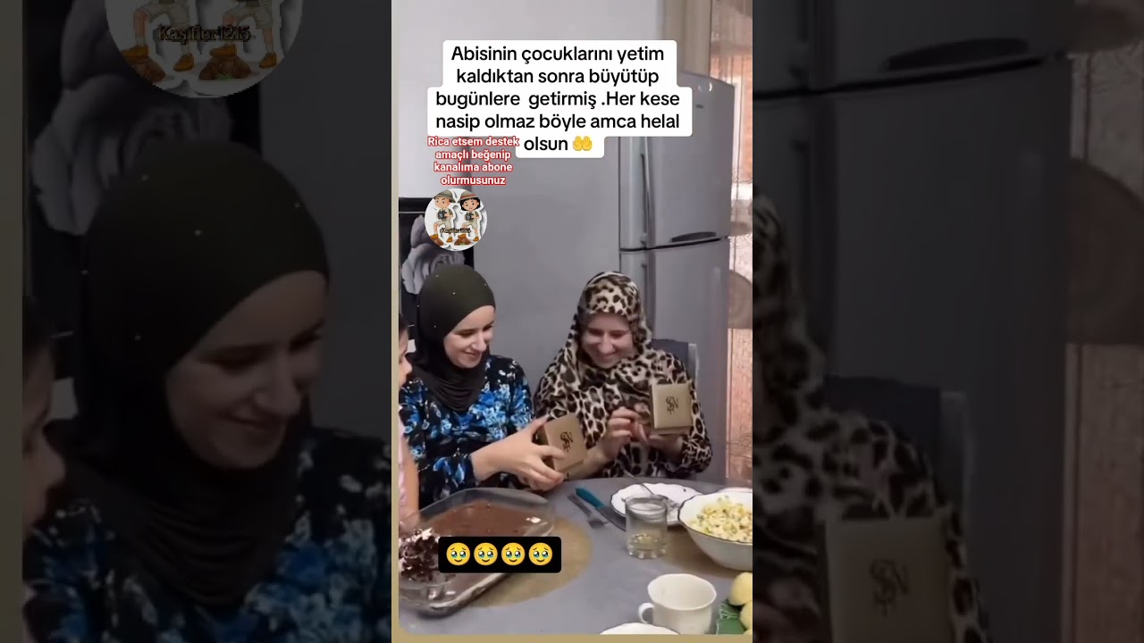 abisinin çocuklarını kendi çocukları gibi gören amcaya helal olsun#amca #abi #duygusal