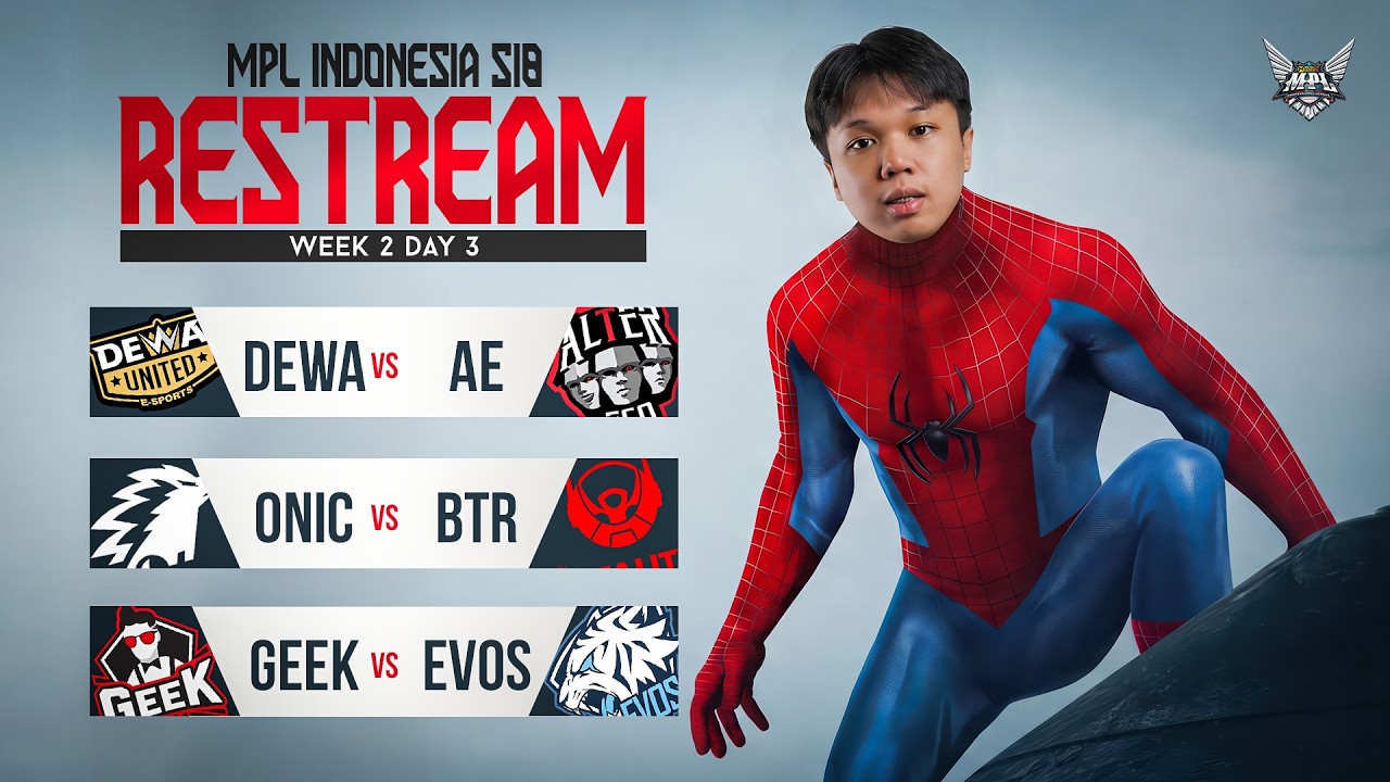 EVOS VS GEEK MEN MPLID S18 WEEK2 DAY2 JEK|topup di lumi9.id