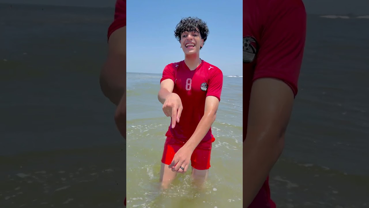 لما تشغل دماغك علي أبوك في البحر😂💦