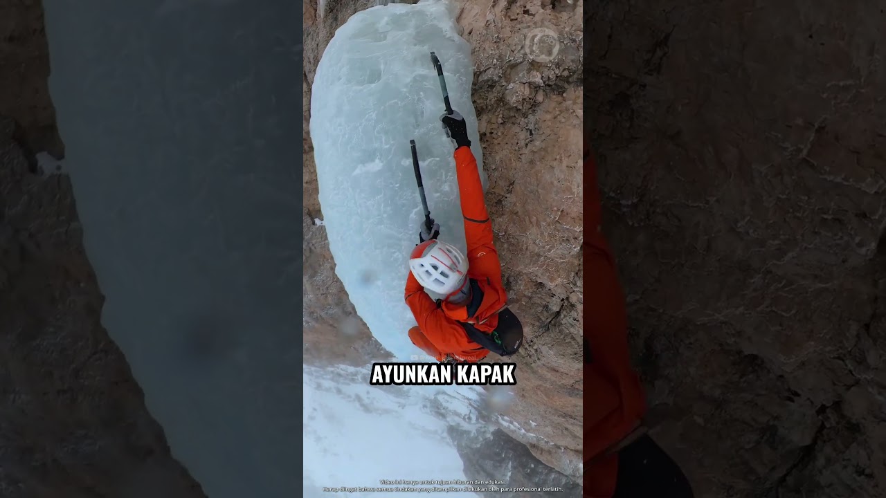 Ini Kenapa Pemanjat Es Menghindari Ini!