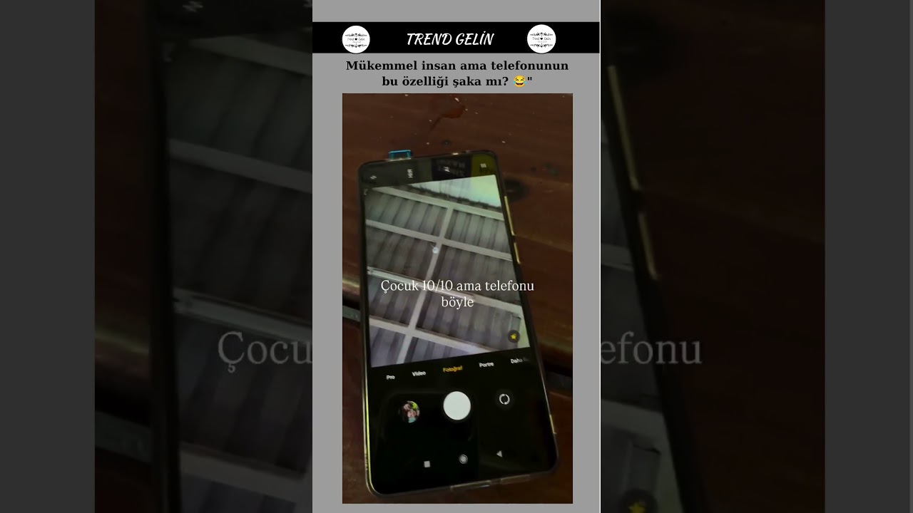 Eski Nesil Pop-up Kameralı Telefon Nostaljisi 🫣