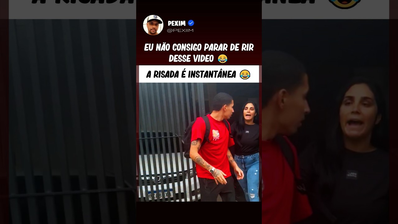 DIFÍCIL NÃO RIR DISSO 🤣 #comedia #humor #memes #tentenaorir #shorts