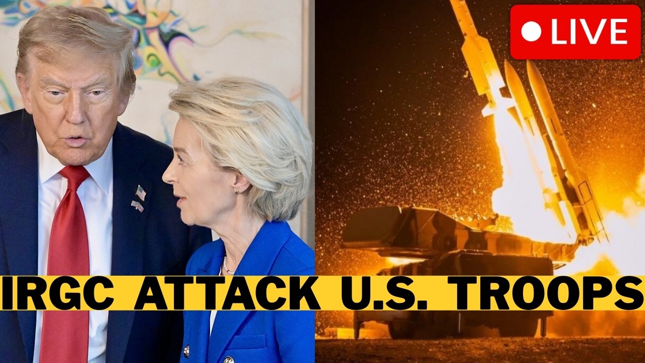 LIVE: EU Joins Trump's War In Iran - IRGC Protests Escalate