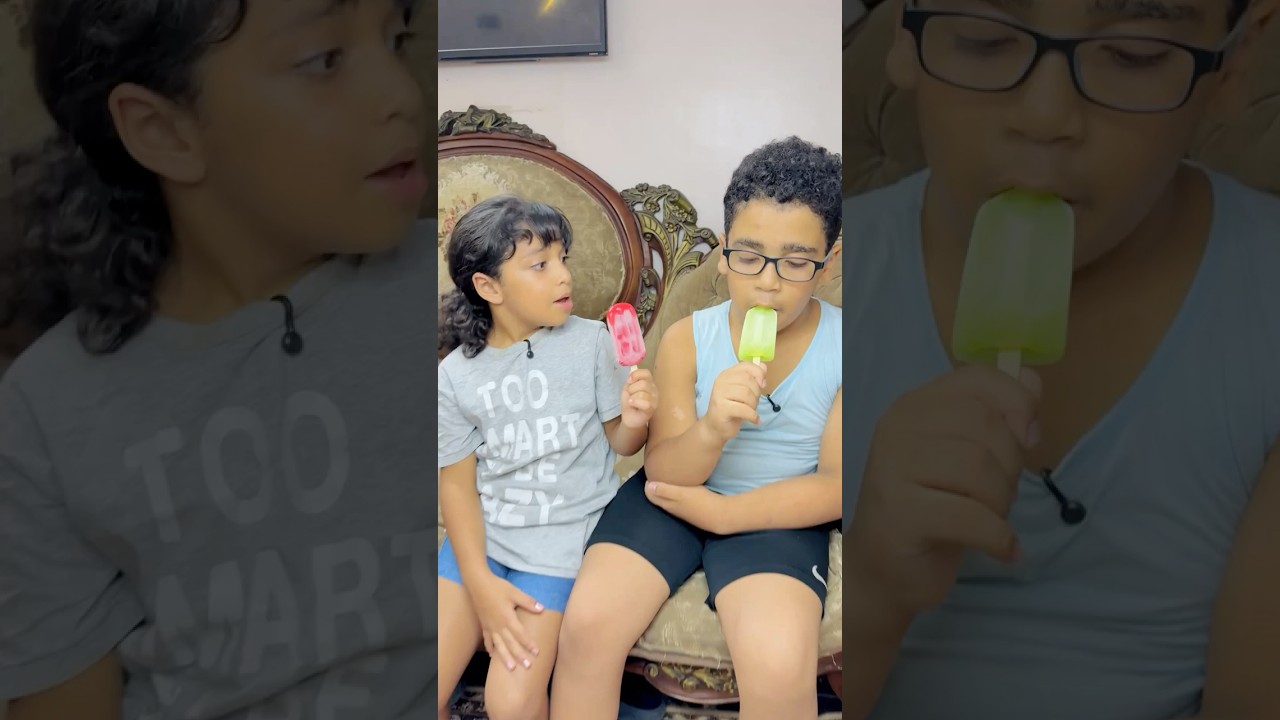 خطر الآيس كريم في البيت! 🍦🚫😱