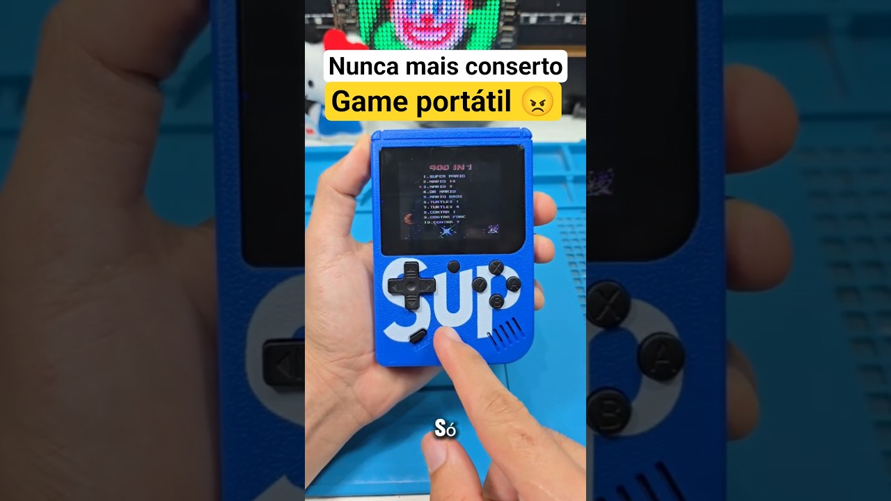 Me arrependi de pegar esse game portátil #shorts #short #ytshorts #apple #iphone #viral #fyp #yt #fy