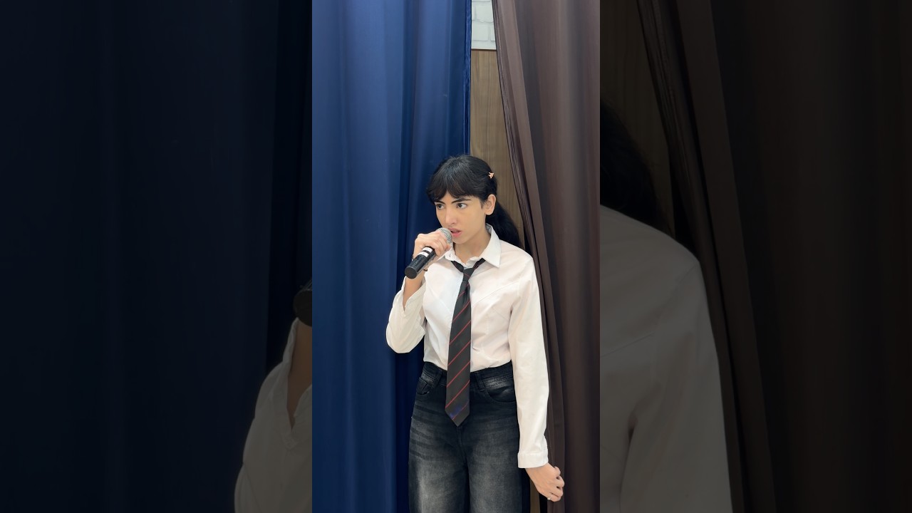 Simran got a Magical Mic🎤👀|SimranMakhija| #shorts #school #schoollife #comedy #funny #sad #viral