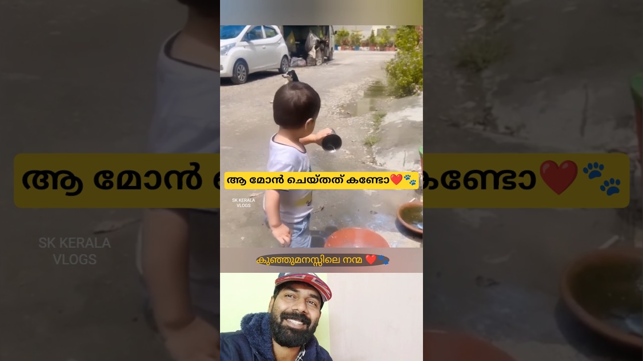 കുഞ്ഞുമനസ്സിലെ സ്നേഹം ❤️🐾