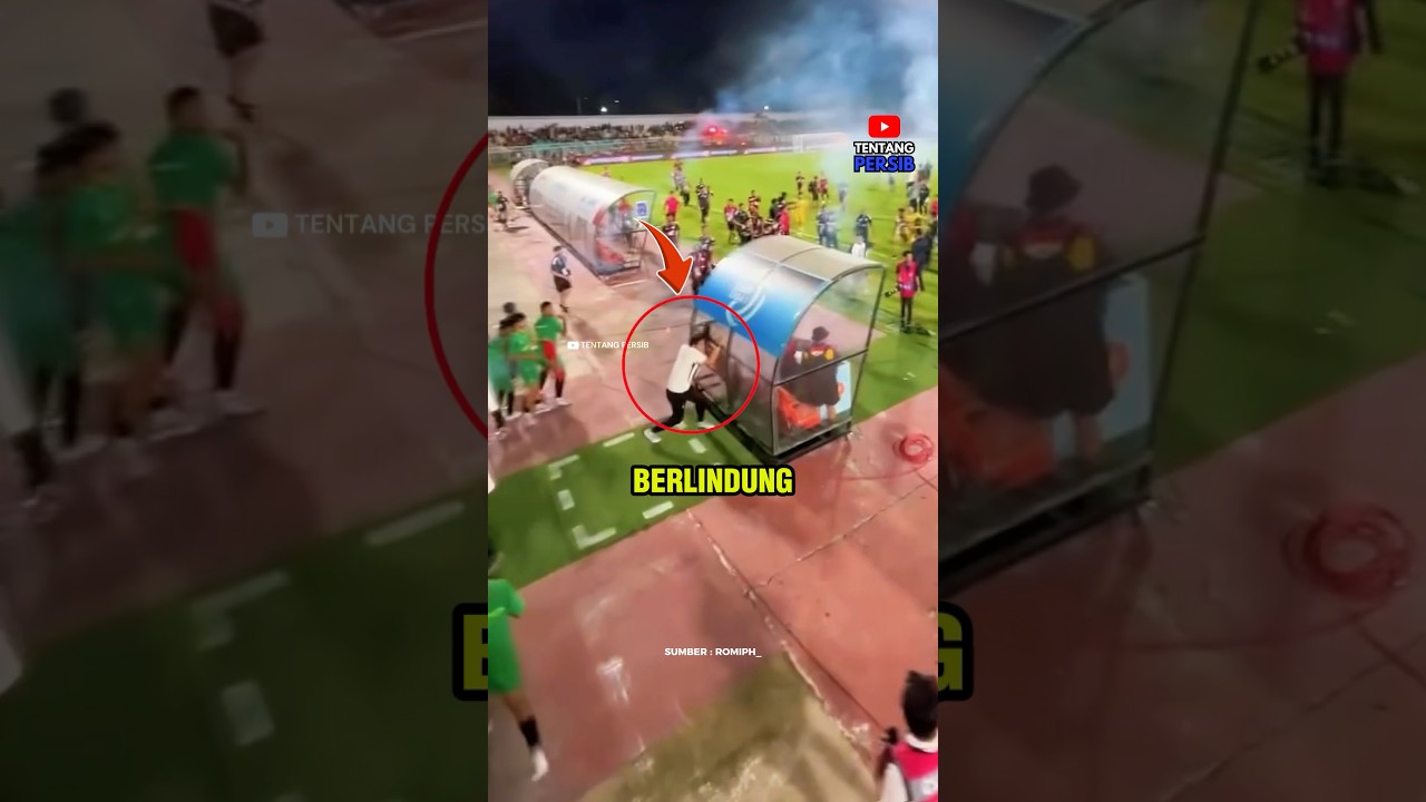Situasi Mencekam!😱 Pemain Persib Sempat Tertahan di Ruang Ganti saat Fans PSM Ngamuk!😳