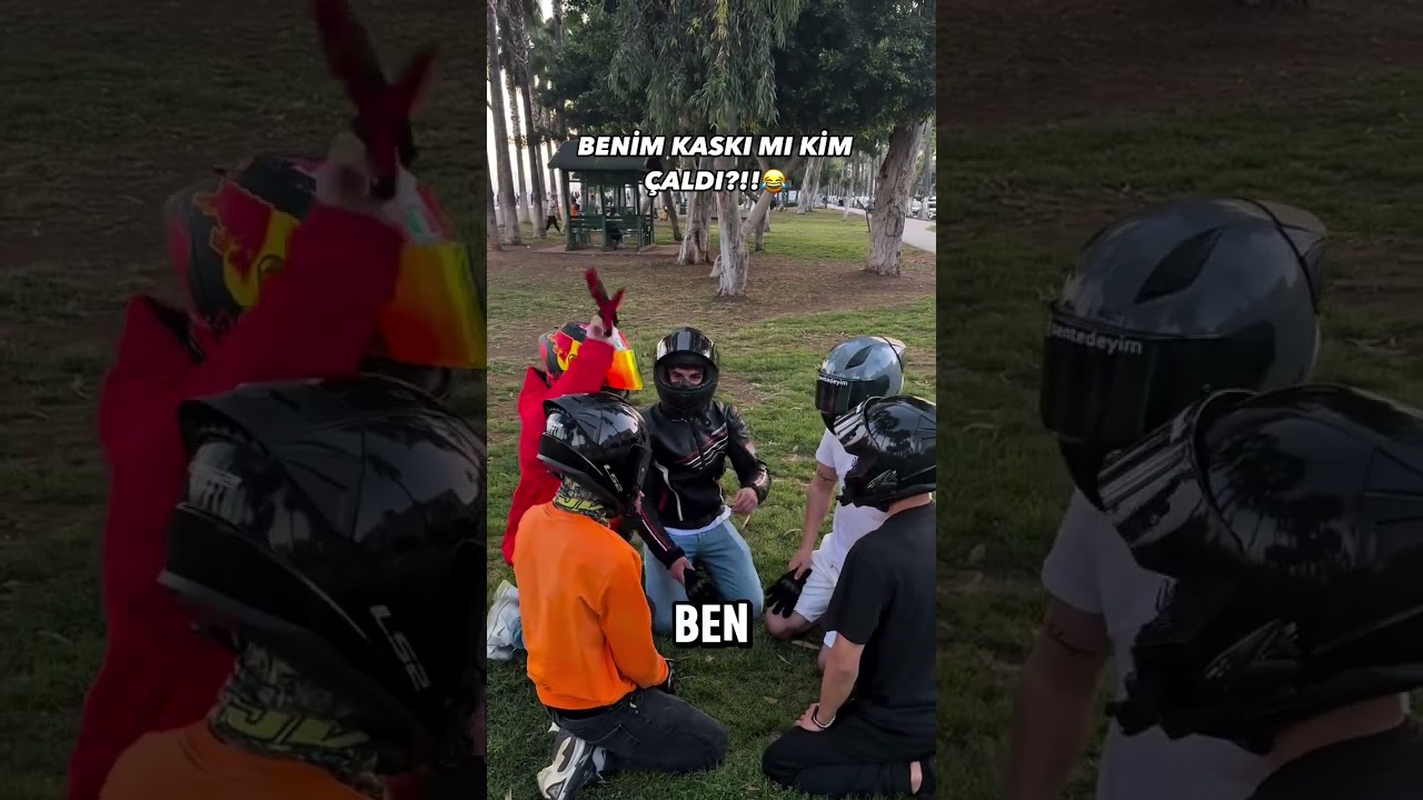 Kaskı mı kim çaldı #automobile #izmirvlog #viral #smartphone #motovlog #fypシ #komedi #funny #love