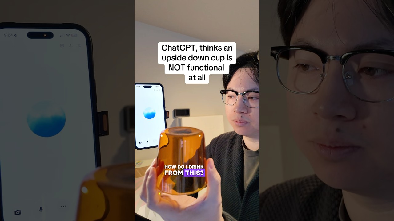 #chatgpt thinks you should throw away all your upside down cups - Published by FatherPhi