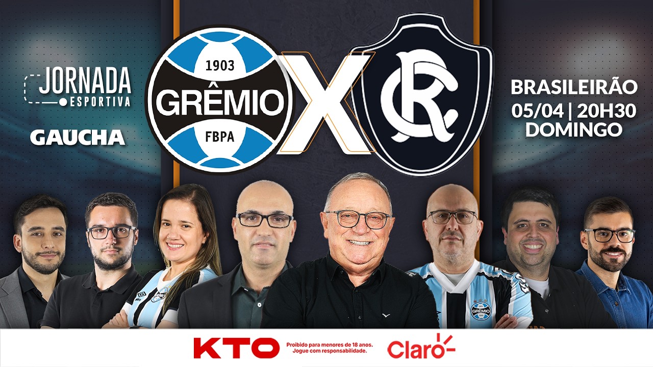 GRÊMIO 0x0 REMO | BRASILEIRÃO | JORNADA DIGITAL | 05/04/2026