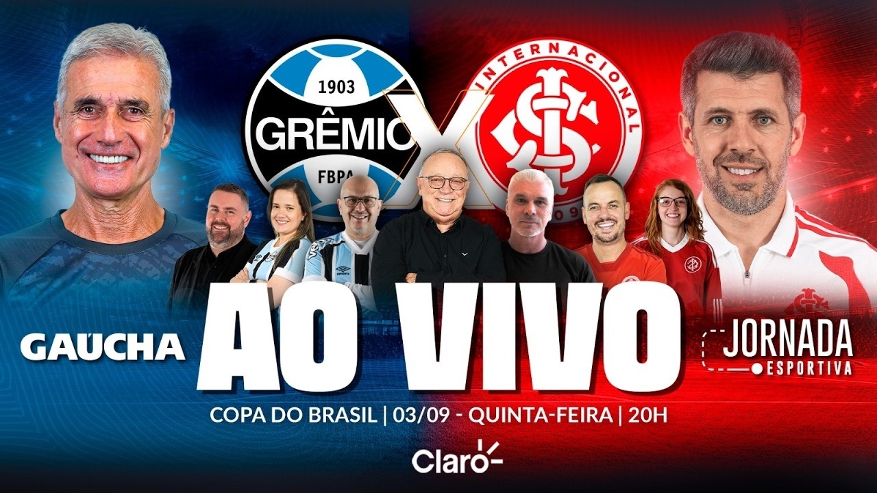 SALA DE REDAÇÃO | PRÉ-JORNADA | JORNADA GRÊMIO 3x1 INTER | 03/09/2026