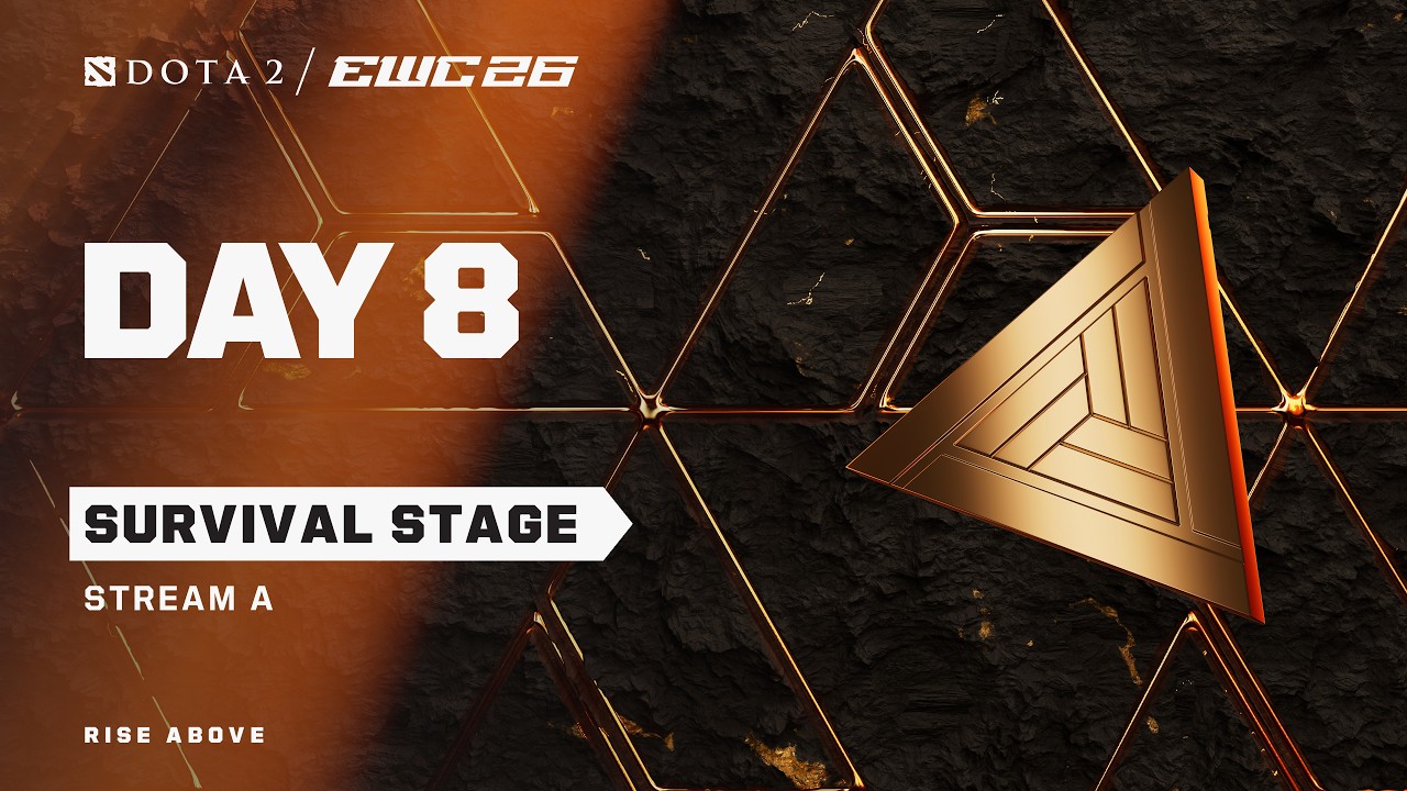 Dota 2 at EWC 26 - Day 8 - Survival Stage - Stream A - LIVE