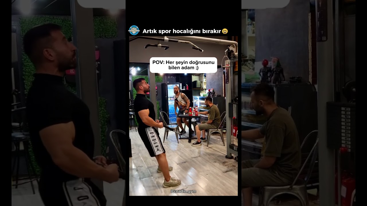 Oturan Adamın Ne Suçu Vardı 😆 Spor Hocası #akımvideoları  #komikyorum #komikyorumlar