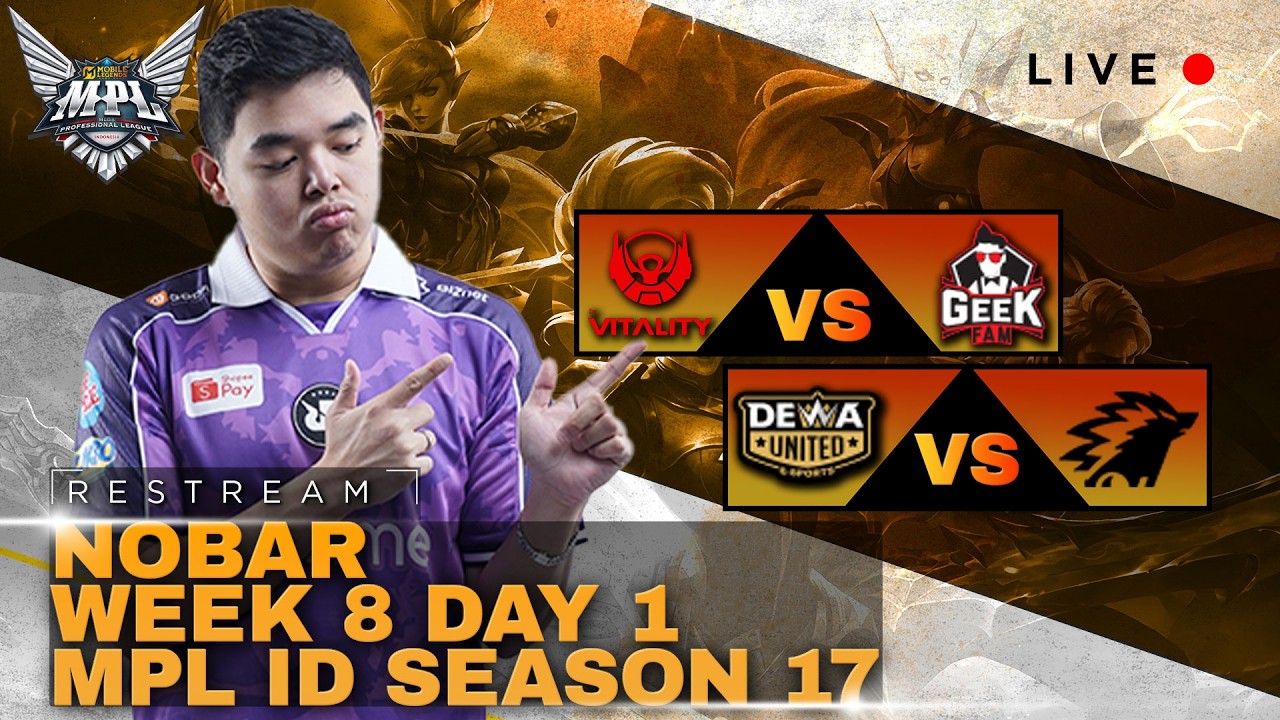 RESTREAM MPL SEASON 17 DEWA VS ONIC !  #mlbbidcreator