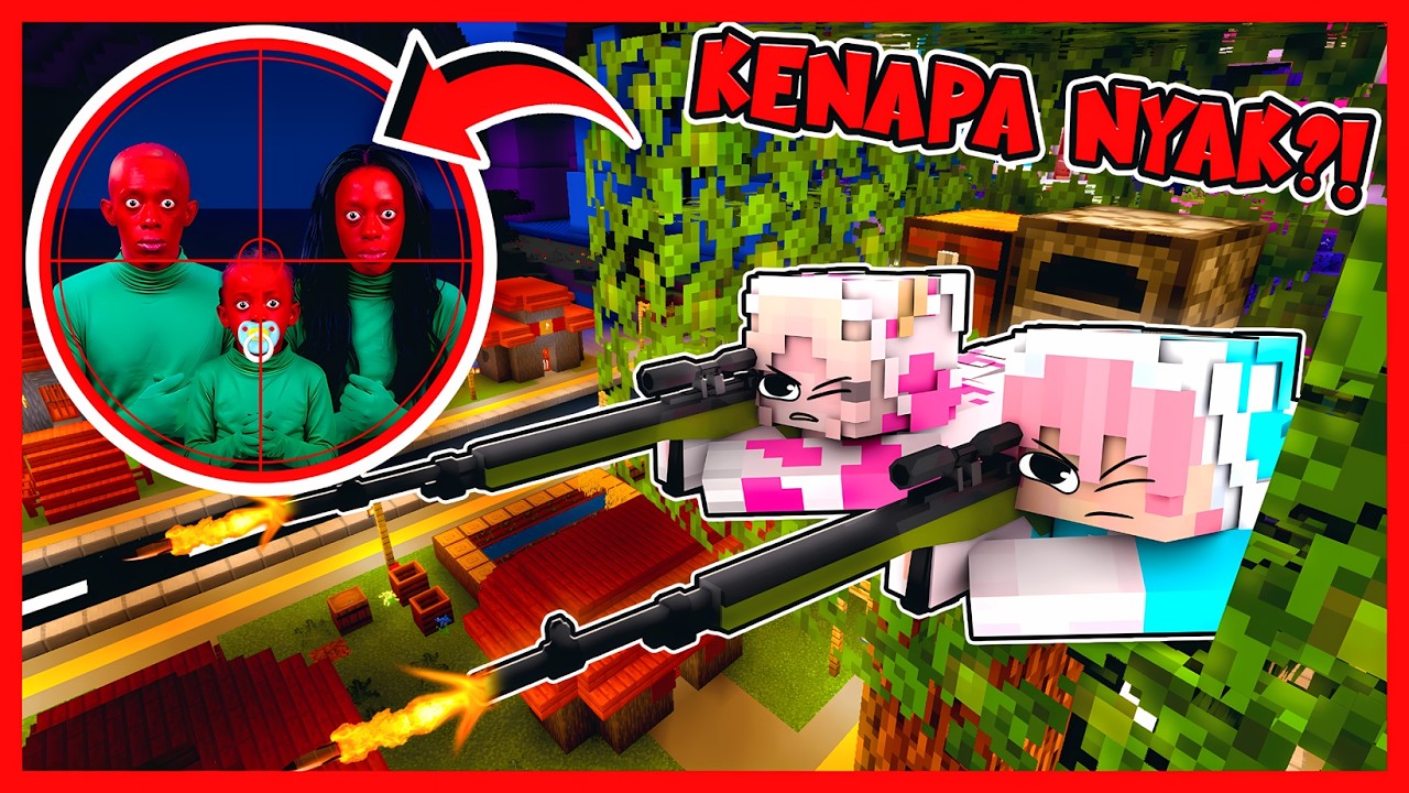 ATUN & MOMON MENEMBAK KELUARGA ROBBI KENAPA NYAK !! Feat @sapipurba Minecraft