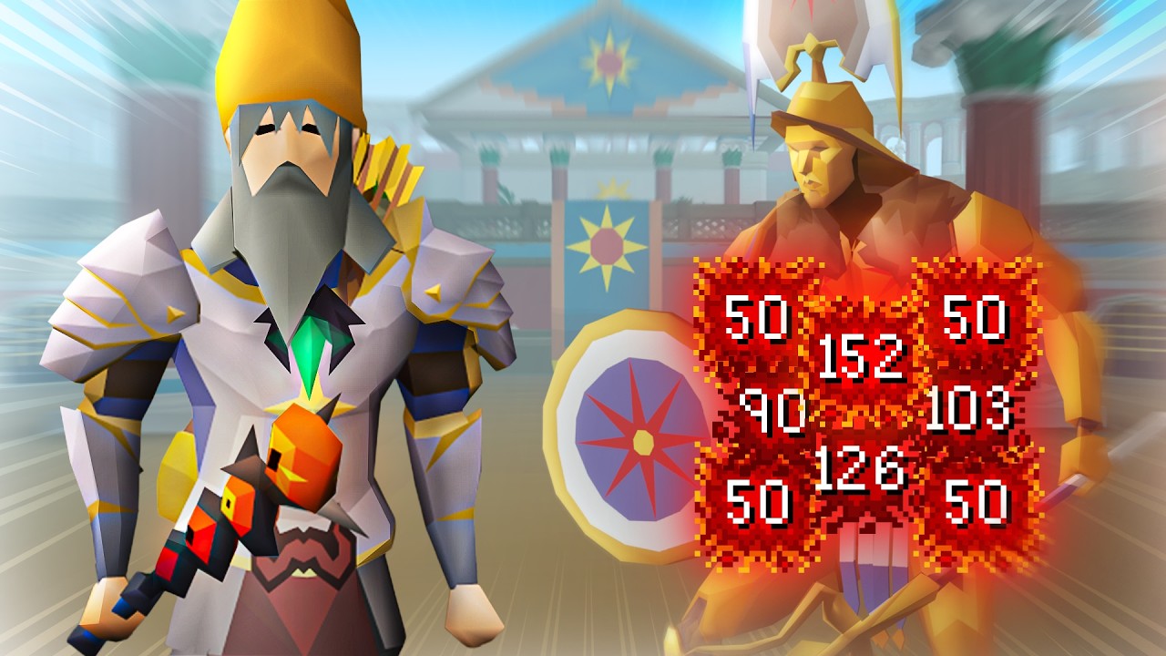 I spent 127 hours making an illegal build on Runescape