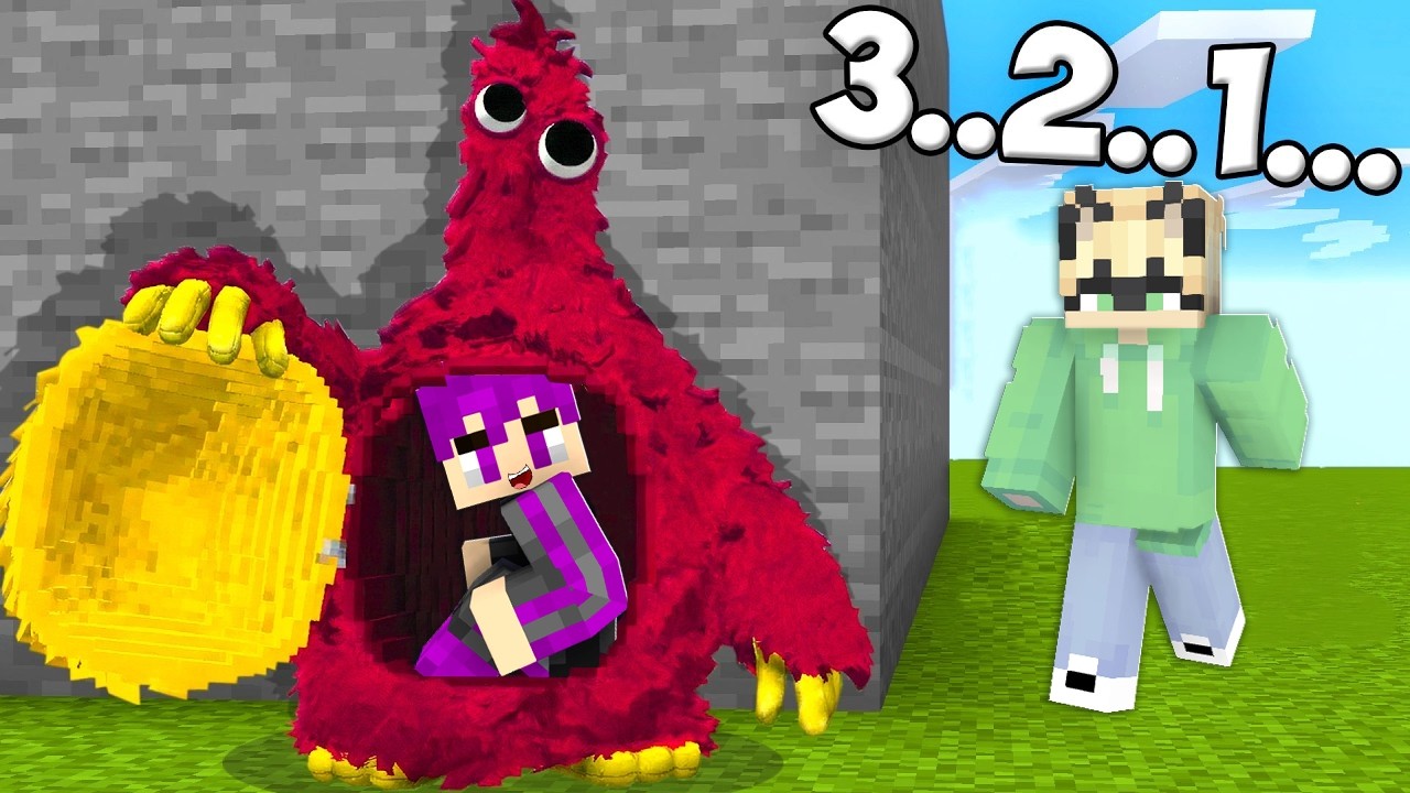 ماين كرافت : لعبة الغميضة التحول والهروب داخل شخصيات بوبي بلاي تايم الجزء 5 مع ايدر .. 😨🔥