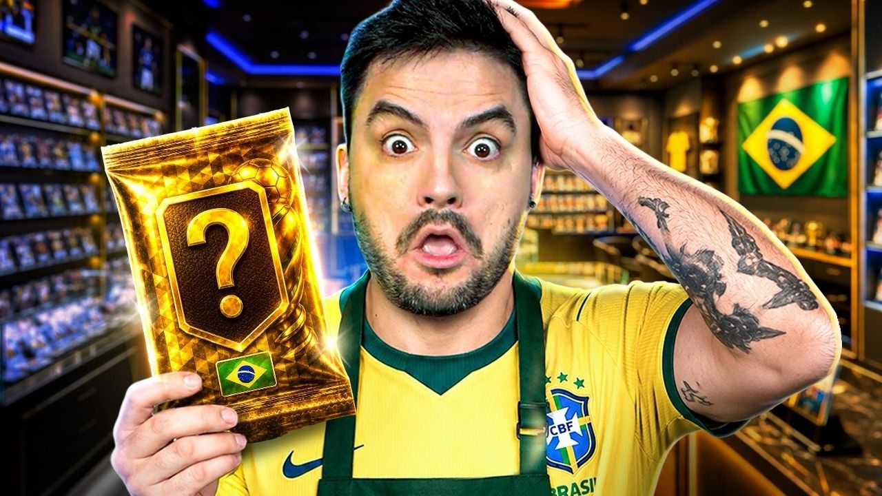 CONSEGUI A RARA BRILHANTE DO BRASIL NA LOJA DE FIGURINHA!