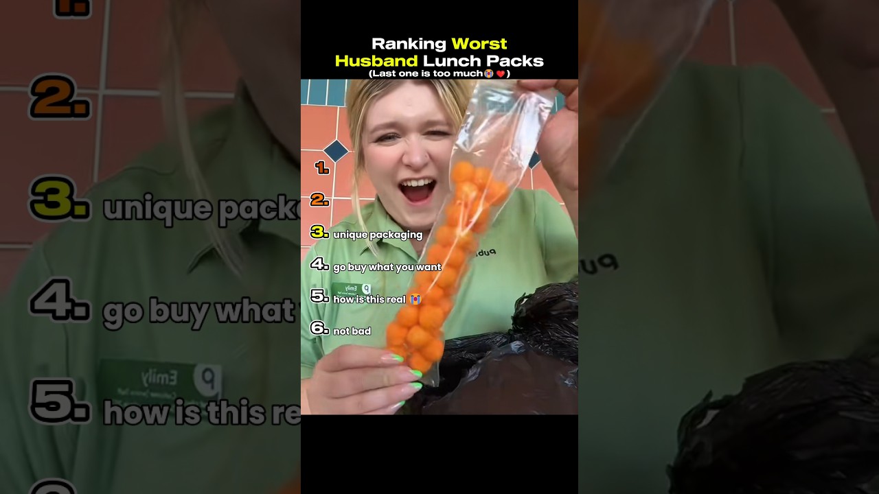 Ranking Worst Husband Lunch Packs