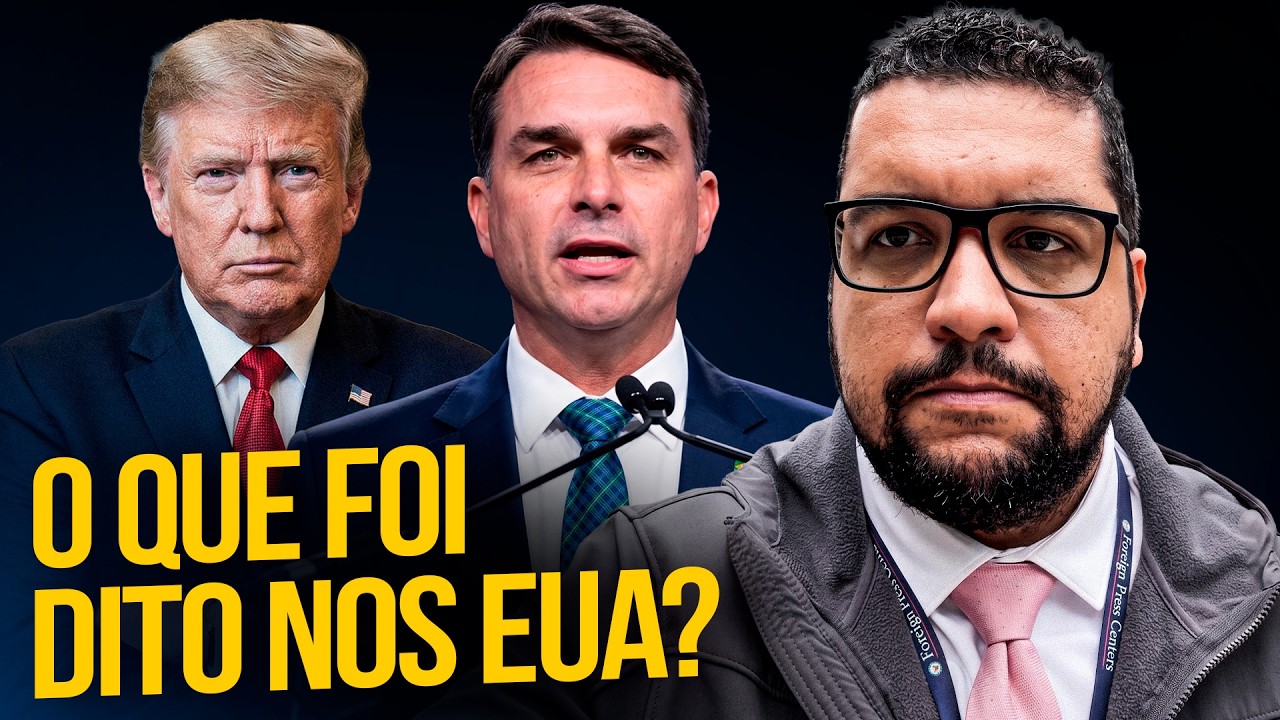 Os detalhes da fala de Flávio Bolsonaro nos Estados Unidos - Caravelas News
