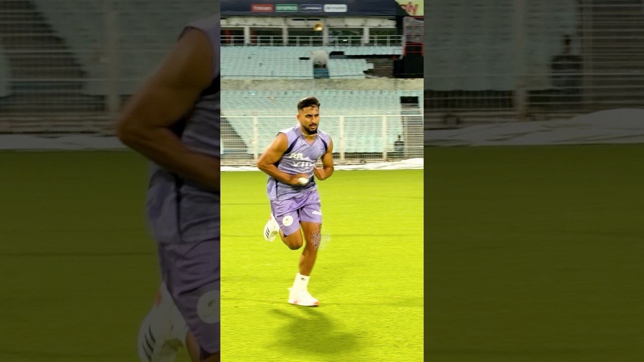 Umran Malik bowls a bouncer in the nets | Knights TV | KKR 2026