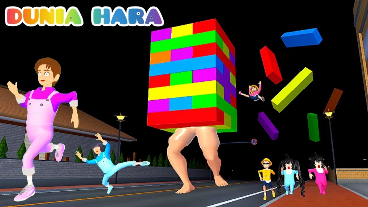 Yuta Mau Sahur dikejar Anomali Stacko Uno Raksasa 😱 | Dunia Hara