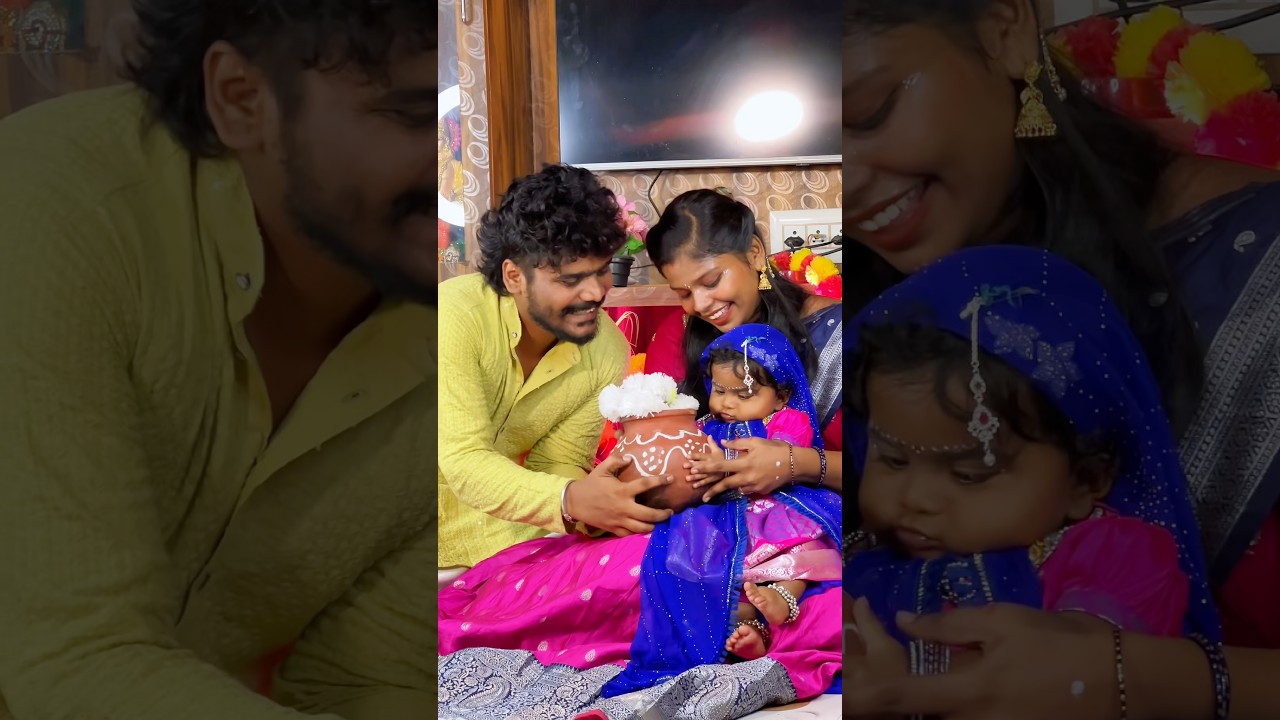 Happy krishna jayanthi to all😍❤️enga veetu kutty raadhai epidi irukanga 😍❤️