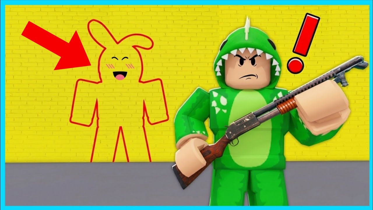 MIPAN & ZUZUZU TANTANGAN WARNAI TUBUH NYA UNTUK SEMBUNYI DI ROBLOX!