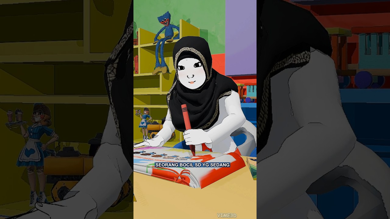 Jangan dibiasakan! Bocil bocil ini menganggap anak yg kulitnya gelap Bodoh #animasi