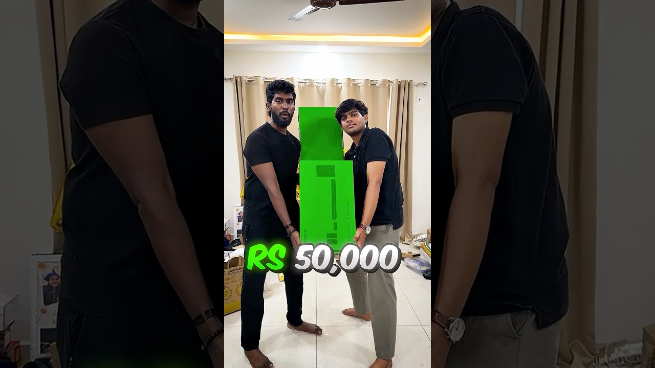 Wedding Gift From Prabhu | Sony BRAVIA Home Theatre System