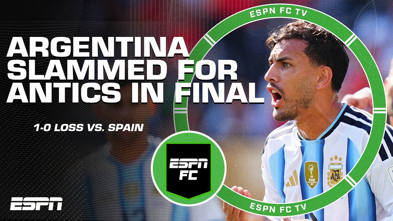 ‘Argentina were a DISGRACE!’ Spain win the World Cup with 1-0 win in 2026 final | ESPN FC