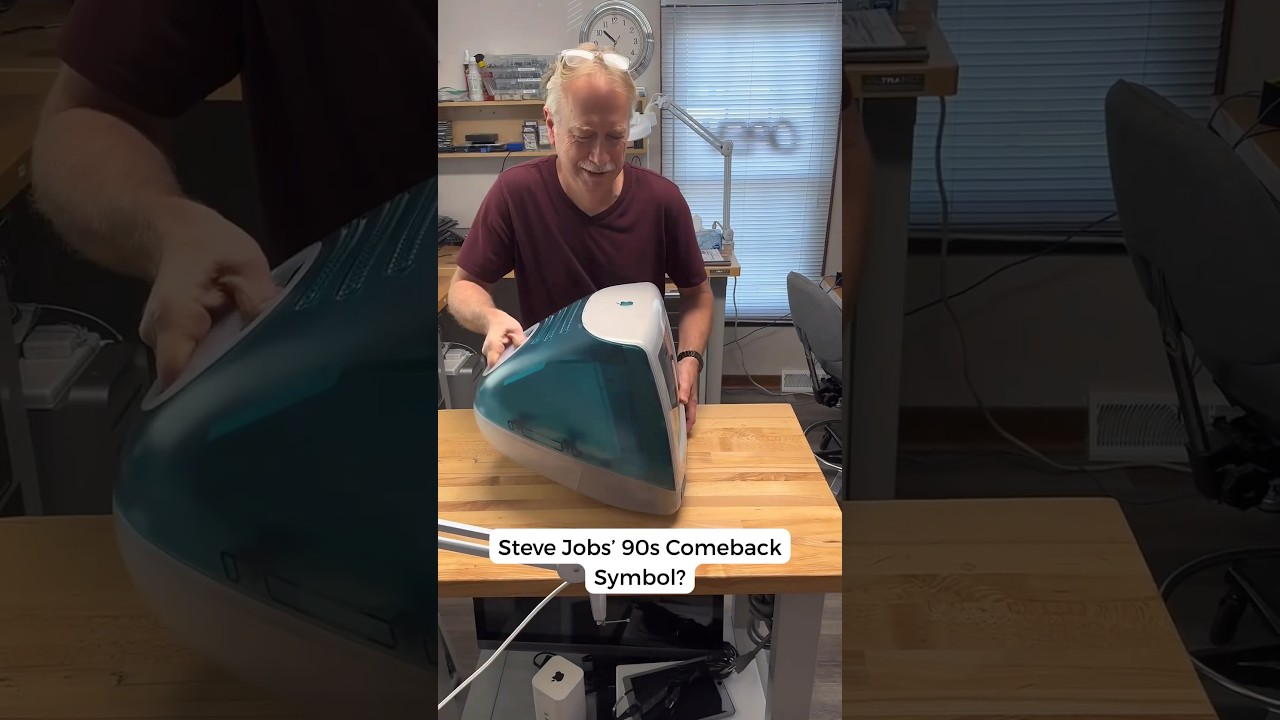 Steve Jobs’s 90s Comeback Symbol? | 1998 iMac G3