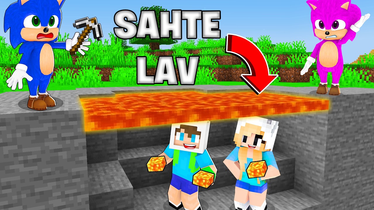 ENES VE BEBEK SONİC AİLECEK GİZLİ GEÇİTLERDE SAKLAMBAÇ OYNUYOR 😱 Minecraft