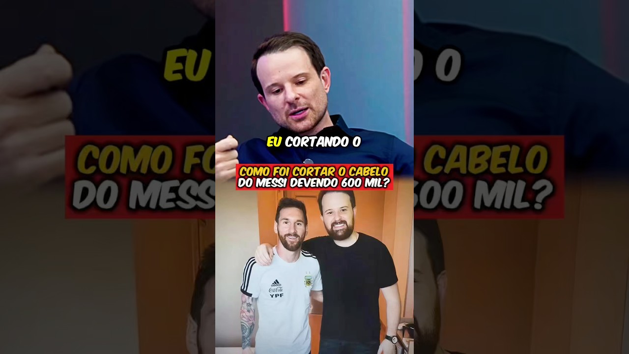 @SeuEliasOficial COMO FOI CORTAR O CABELO DO MESSI? #messi #seuelias #fábricadecortes