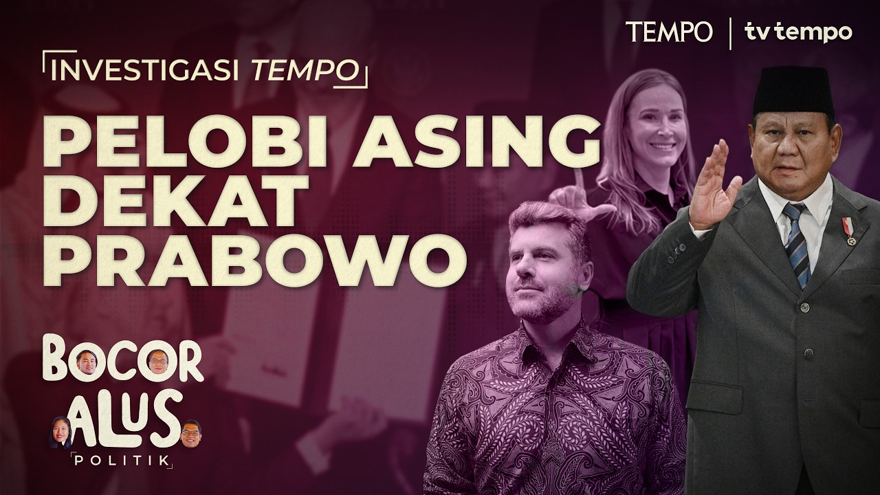 Di Balik Tudingan Antek Asing Prabowo, Ada Karen Brooks dan Lucian Despoiu | Bocor Alus Politik