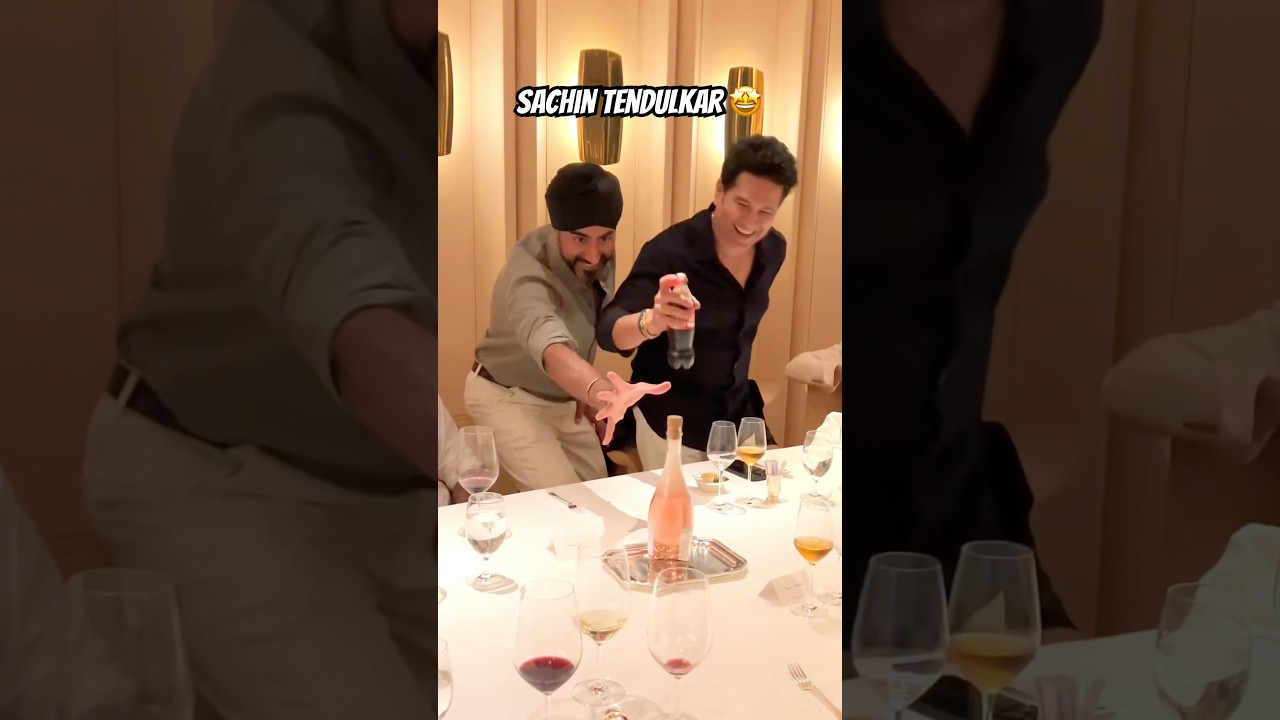 Magic Singh Performs for Sachin Tendulkar 🏏🍾 #sachintendulkar #magicsingh #magic