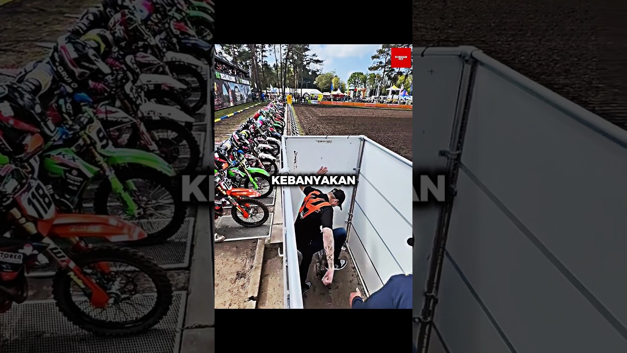 Kenapa Gerbang Start Balapan Ini Dibuka Manual?