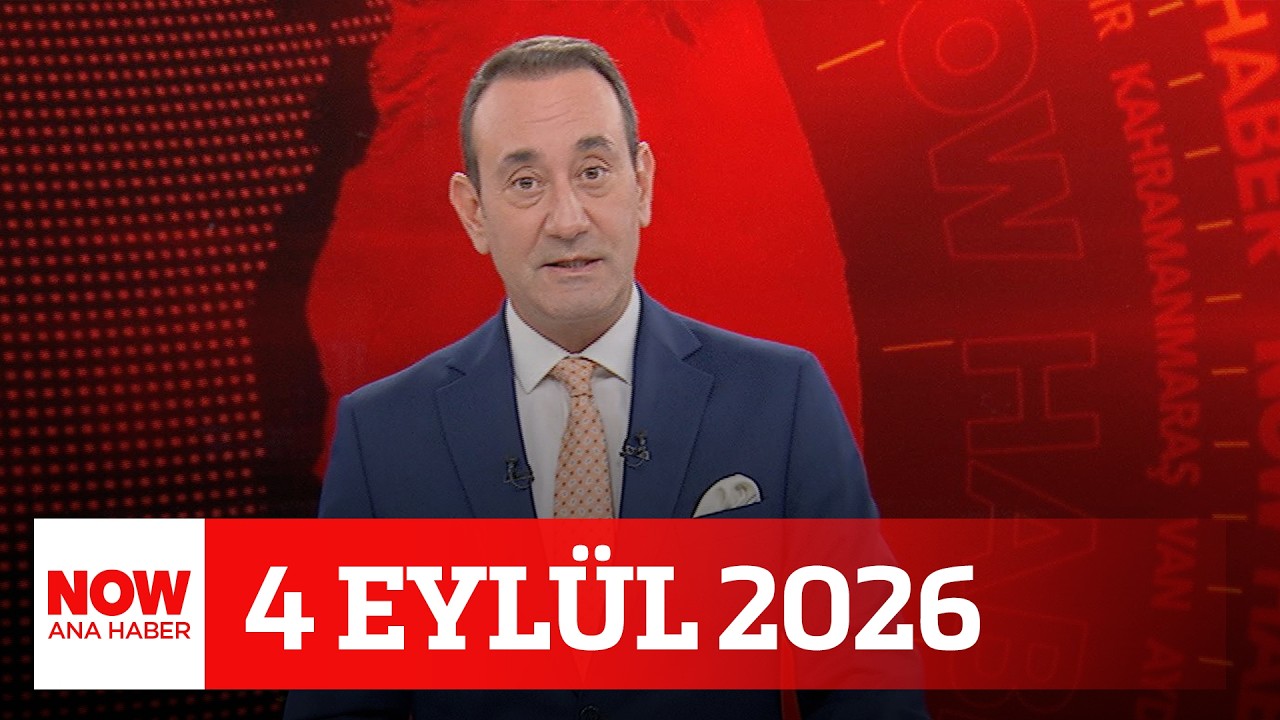 Melih Gökçek savcı karşısına çıktı... 4 Eylül 2026 NOW Ana Haber bülteni