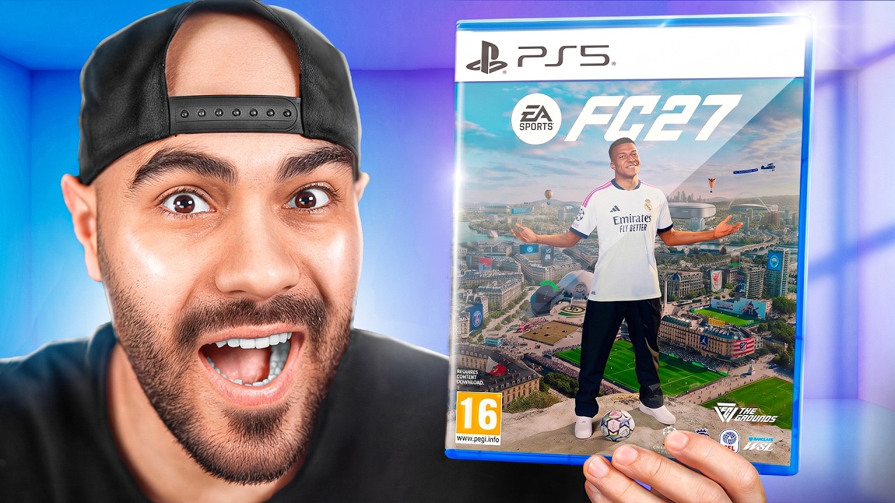 أول تجربة للعبة FC27 و بناء فريقنا من الصفر ⚽️🎮