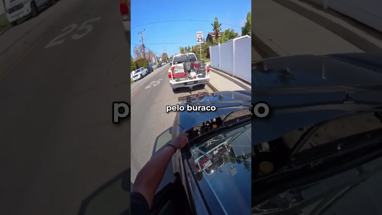 ESSE CARA CONSEGUIU TIRAR O VIDRO DO CARRO! 😲 #shorts #curiosidades