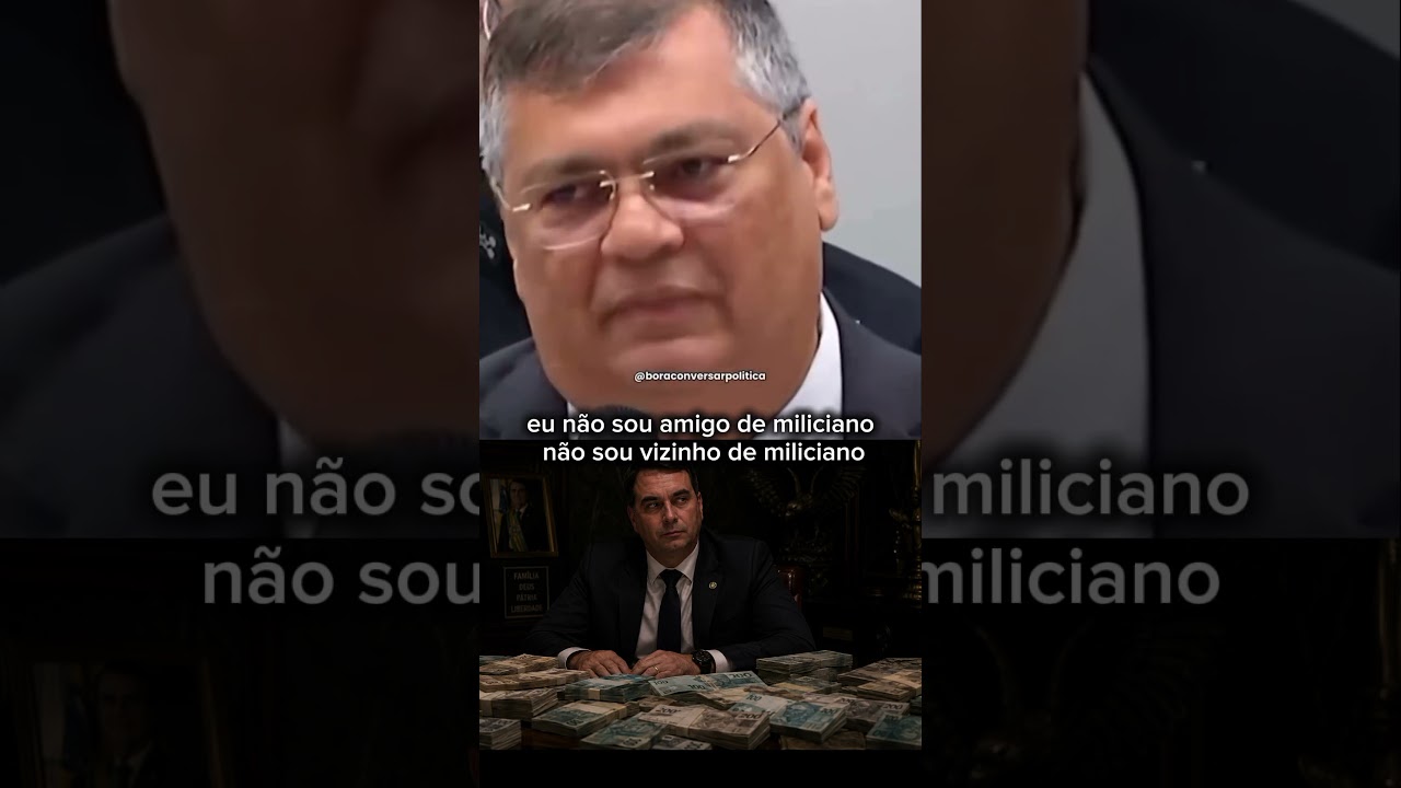 FLÁVIO DINO DÁ RESPOSTA DURA A FLÁVIO BOLSONARO E REBATE DECLARAÇÕES SOBRE MILÍCIAS.